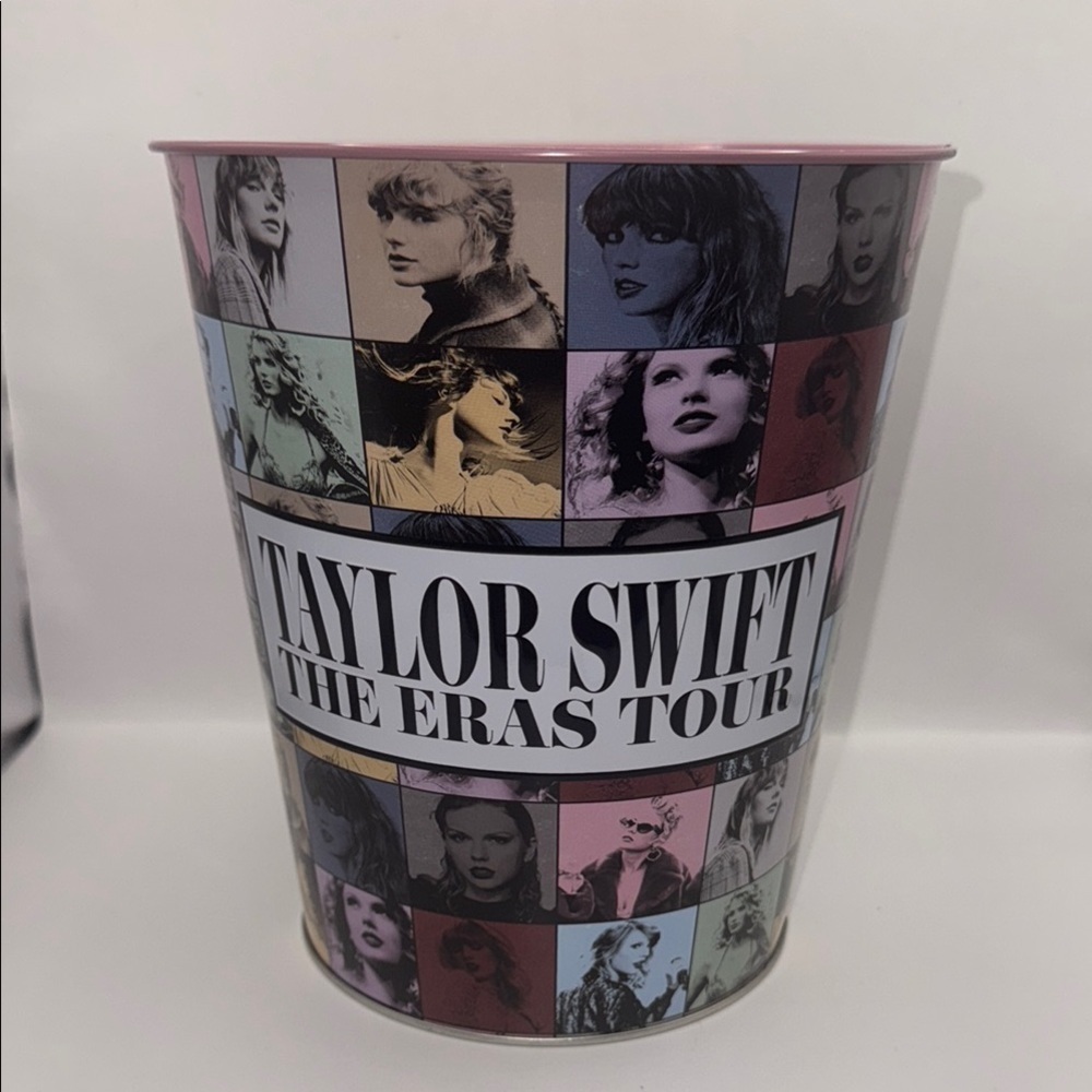 Taylor Swift The Eras Tour Pink collectible popcorn bucket container